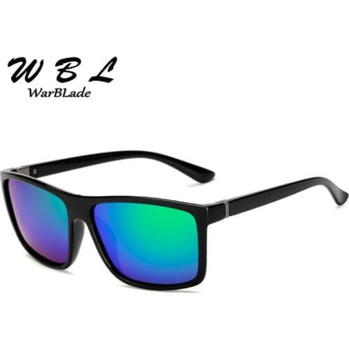 WarBLade High Quality sunglasses Unisex Square Vintage Sun Glasses Men Famous Brand Sunglases polarized retro For Women Men 2019