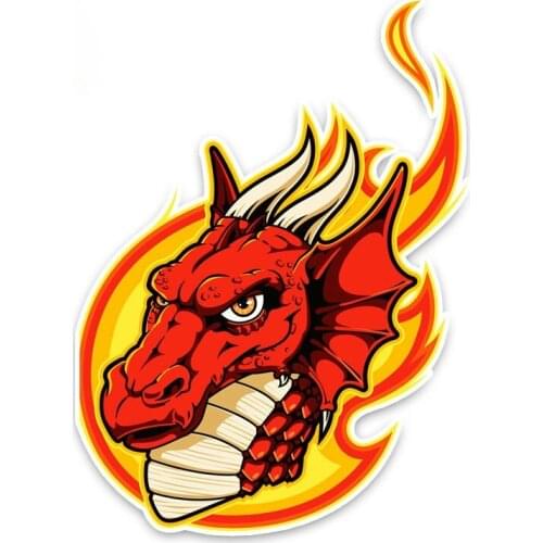 Fashion Cartoon Car Sticker Dragon Automobiles Motorcycles Accessories Vinyl Decal for Peugeot Smart Ford Focus Honda,15cm*9cm