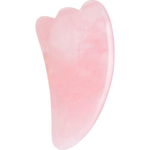 FYJS Unique Wholesale 10 Pcs Geometric Shape Rose Pink Quartz Pendant for Women Fashion Jewelry