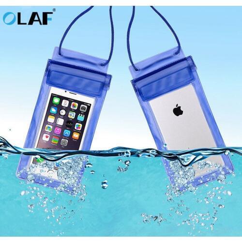 Waterproof Underwater PVC Package Pouch Diving Bags For iPhone Outdoor Mobile Phone Pocket Case For Samsung Xiaomi HTC Huawei