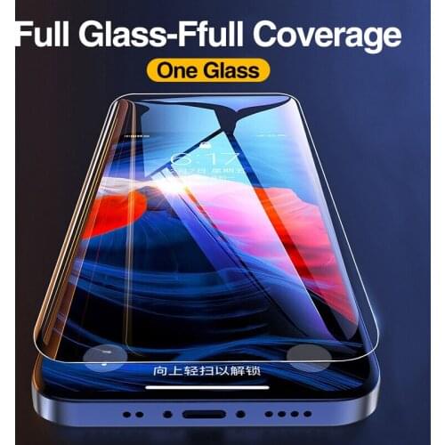 4 pieces of full-cover tempered glass screen protector for iPhone 6 7 8 Plus glass film for iPhone 11 Pro X XR XS MAX 12 Pro Max