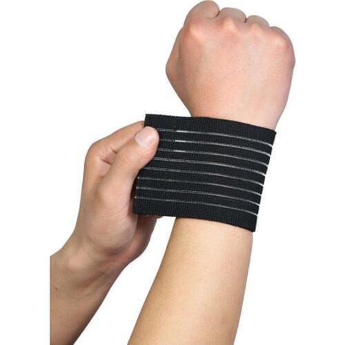1PC Wrist Support Tape Elastic Breathable Wristband 4 Colors Wrist Protector Newest Black White Colors