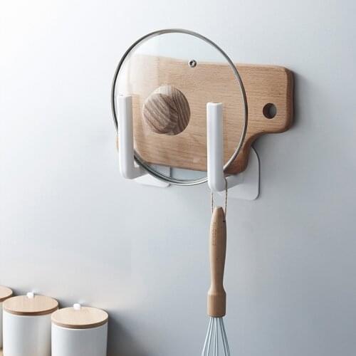 1Pcs Kitchen Storage Rack Cutting Board Pot Lid Holder Plastic Wrap Film Toilet Paper Holder Kitchen Accessories