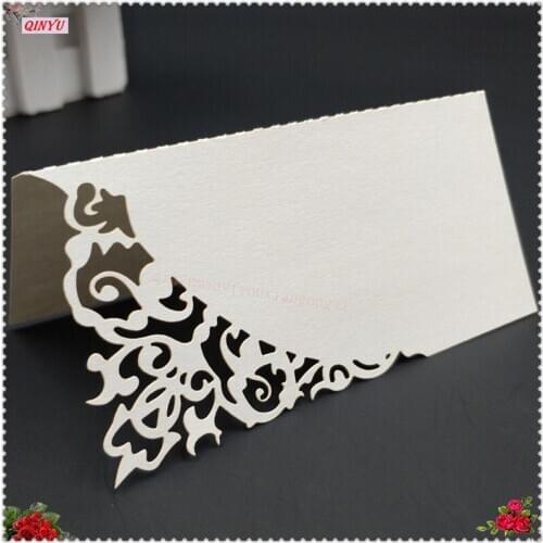 10pcs Hollow Table Name Place Cards Wedding Christmas Birthday Party Invite Cards Table Decoration Favor Seat card 5zsh870