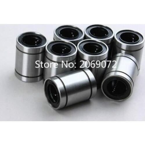 100pcs LM8SUU 8mm Linear Ball Bearing Bush Bushing 8X15X17MM