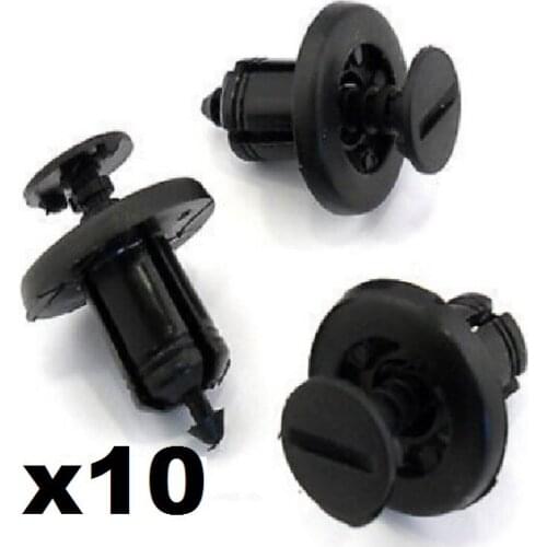 10x For Renault Bumper Clips- Plastic Clips- Wheel Arch Linings & Trims 7703072360