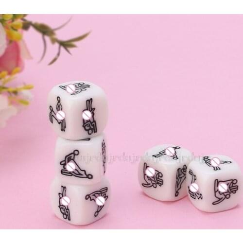 20mm Adult Sex Dice Erotic Poses Couple Funny Sexy Love Toy Night Bar Humor Game S16 19 Dropship
