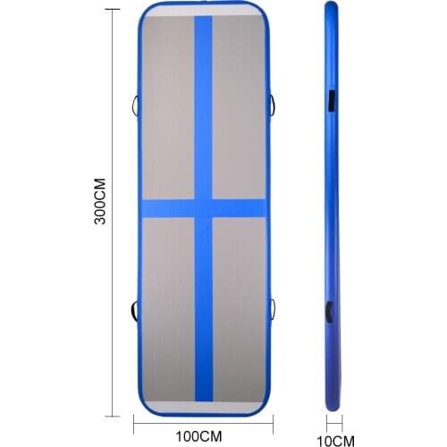 2020 Home Use Gym Mat For Kids And Adults 10ft Airtrack With Pump 3M Sport Fitness Air Mattress Kids Jumping Bouncer Cheap Price