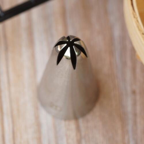 #2D Piping Nozzle Cake Decorating Icing Tips Pastry Cupcake Nozzles Decoration Rose Flower Dessert Decorator Stainless Steel