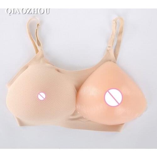 Huge boobs F cup for transgender shemale 1800g 2000g silicone breast form with bra drag queen cosplay
