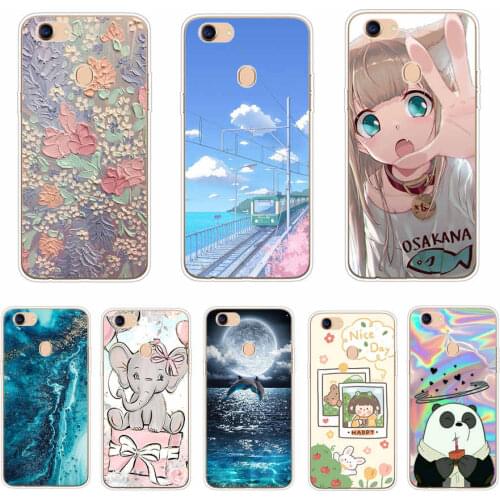 For OPPO F5 Case Fashion Soft TPU Cases For OPPO F5 Youth Silicone Back Cover for OPPO f 5 Phone Cases Fundas shell bag