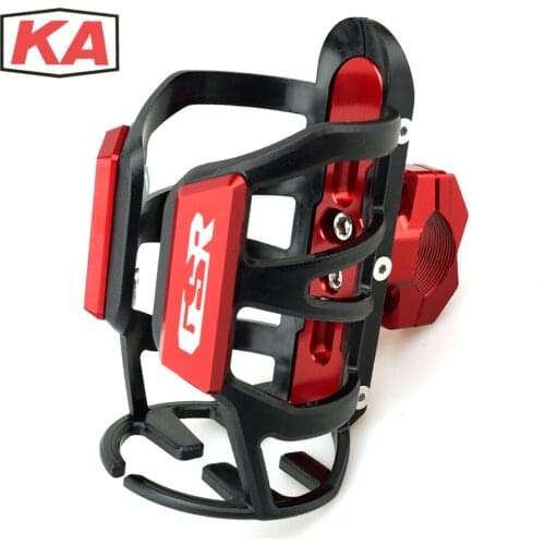 7 Colors Drink Cup Holder Mount For SUZUKI GSR400 GSR600 GSR750 GSR 400 600 750 Motorcycle Beverage Water Bottle Cage Sand Red
