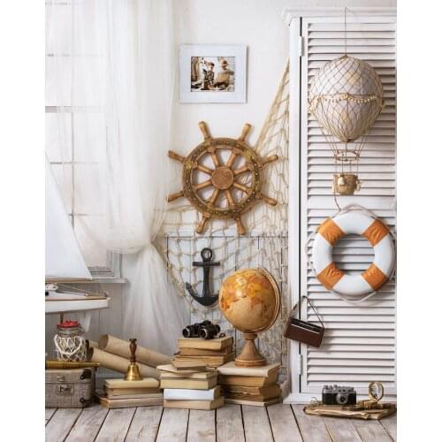 Pirate Photography Backdrop Customize Newborns Portrait Studio Backdrop XT-5767