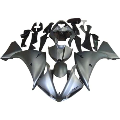 Motorcycle Fairing kit for YAMAHA YZFR1 09 10 11 YZF R1 2009 2010 2011 YZF1000 yzfr1 ABS Matte black Fairings set+7gifts YW04