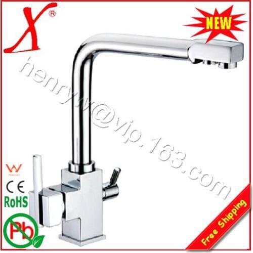 L16683 - Luxury 3 Way Hot & Cold & Purified Water of New Model Brass Faucet