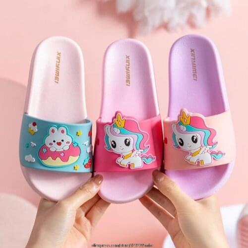 My Little Baby girl pony Summer Slippers Flip Shoes Sandal Toddler Baby Girls Cute Comfort Beach Sandalia Infantil Girl Shoes