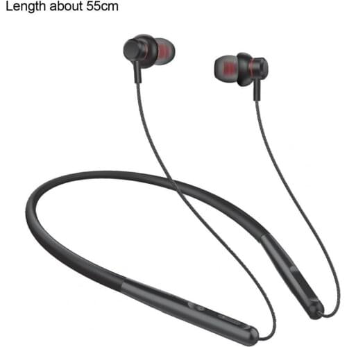Magnetic Wireless Earphones Stereo Sound High Fidelity Ergonomic Neckband Bluetooth 5.0 Sports In-ear Headphones for Outdoor