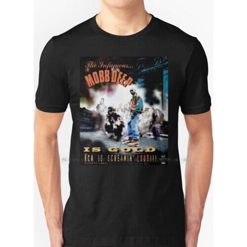Mobb Deep-The Infamous ( 1995 ) T Shirt 100% Pure Cotton Mobb Deep Havoc Prodigy Queens New York The Infamous Ghostface