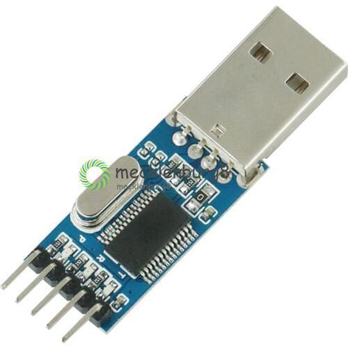 1pcs/lot PL2303 USB To RS232 TTL Converter Adapter Module with Dust-proof Cover PL2303HX for arduino