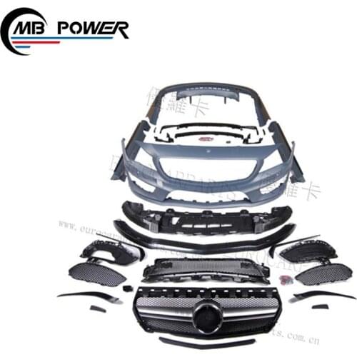 CLA CLASS W117 CLA45 style body kit fit for 13 year high quality CLA CLASS W117 CLA45 style body kit
