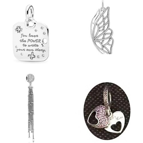 New Fashion S925 Female Authorized Maxim Pendant And Starting Point Diy Bracelet Original Womens Jewelry Gift