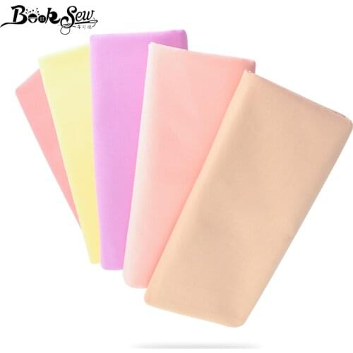 New Arrival 100% Cotton Fabric Twill Champagne Color Home Textile Material Sewing Soft Cloth Tela For Bedding