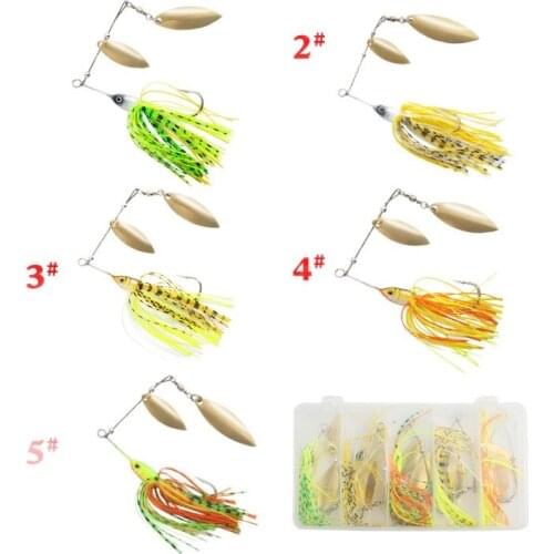 XY-78 Luya Fishing Lures Long Shot Bearded Man Metal Belt Willow Leaf Rotating Noise Sequin Hard Bait Perch Fishing Tackle Gear