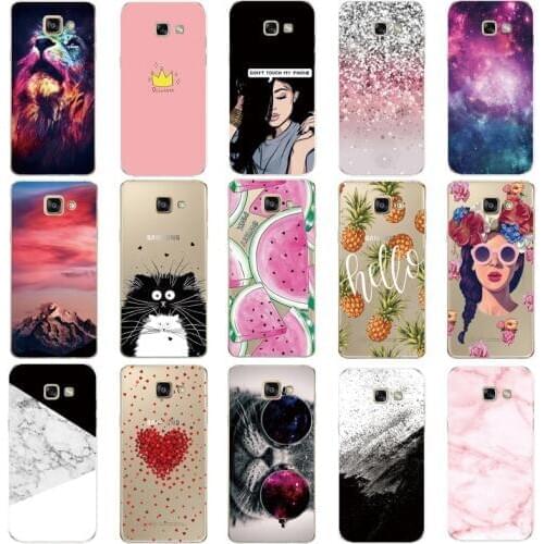 Silicone Phone Case for Samsung A3 A5 A7 2016 2017 Cases for Samsung Galaxy A5 2017 SM-A520F Cover phone shell
