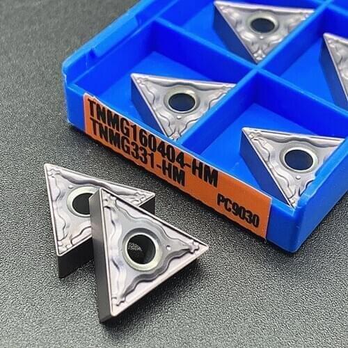 TNMG160404 HM PC9030 External Turning Tools Carbide insert High quality Lathe cutter Tool turning insert