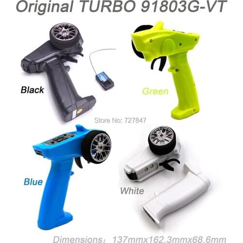 TURBO 2.4GHz 3CH 91803G 91803G-VT Radio system Transmitter Controller remote control w/ Receiver for RC Car Boat PK TG3 FS-GT3B