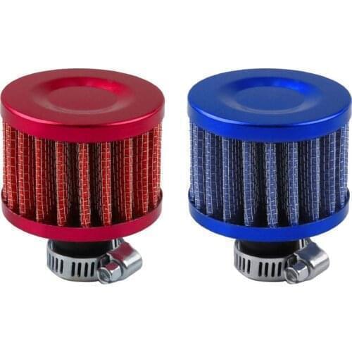 Universal 12mm Car Air Filter for Motorcycle Cold Air Intake High Flow Crankcase Vent Cover Mini Breather Filters Carburetor