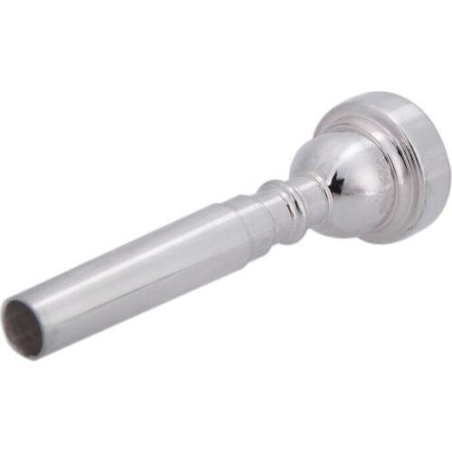 High Qualuity 5C Trumpet Mouthpiece Copper Alloy Durable Stylish Silver Nickel-plated Musical Instrument Sliver