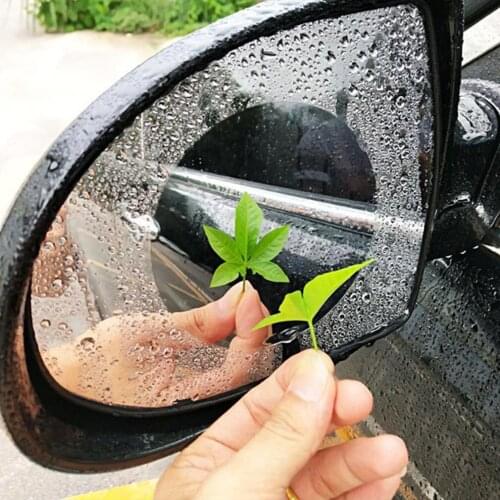 1 PC Car Rearview Mirror Rainproof Film Waterproof Anti-Fog Rearview Mirror Anti And Rainproof Film Water-Repellent Film