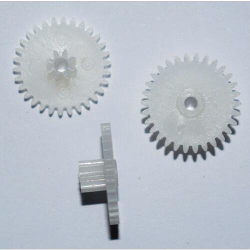 30pcs 30+8teeth hole 2mm double plastic gears/reduction gear/diy toy accessories technology model parts rc car 30082