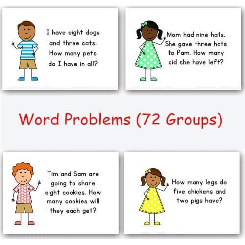 72 Groups/Set English Sentences Flash Card Answer Sheet Question Kids Early Learning Educational Toy For Children Games Puzzles