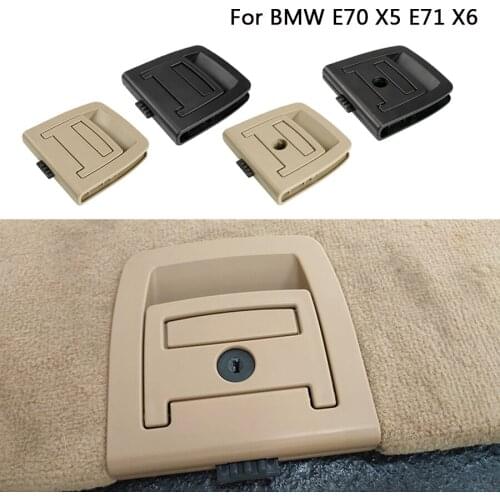 Car Trunk Tail Cover Bottom Plate Mat Floor Carpet Handle Auto Accessories For BMW E70 X5 E71 X6 2006-2013 51476958161