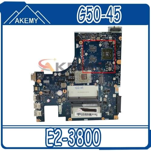 FAST SHIPPING.100% NEW. ACLU5 / ACLU6 NM-A281 G50-45 MAINBOARD FOR LENOVO G50-45 LAPTOP MOTHERBOARD .WITH PROCESSOR E2-3800 +GPU