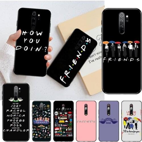 Central Perk Coffee friend tv show how you doin Phone Case for Redmi 9A 8A 7 6 6A Note 9 8 8T Pro Max Redmi 9 K20 K30 Pro