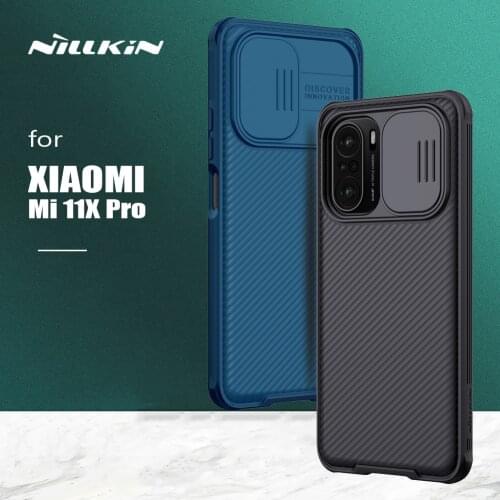 Nillkin for Xiaomi Mi 11i 5G Case Camshield Slide Camera Protection Back Cover Frosted Shield for Xiaomi Mi 11i 5G 11X Pro Case