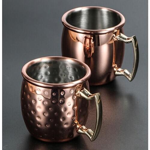 60ml Moscow Mule Mug Stainless Steel Beer Wine Water Milk Coffee Cup Drinkware Our mug works great for chilled beer, iced coffee