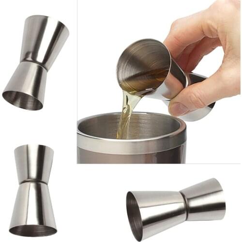 Stainless Steel Measuring Cup Measuring Wine Glass Ounce Cup Cocktail Drink Liquid Measuring Cup Tools High Quality