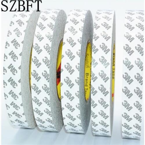 50M/roll (1mm~25mm) Original 3M 9080 High Adhesive Tape High Temperature Resist for LED Light Strip Phone LCD Touch Screen Bezel