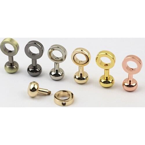 2pcs Metal Bag Modification Buckle Mini Zipper Buckle for DIY Handbag Repair Kit Replace Chain Buckle Bag Modified Accessories