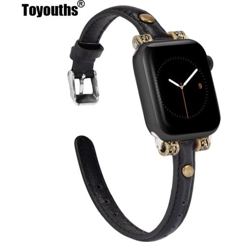 Women Leather Strap For Apple Watch 5 Band 44mm 40mm 42mm 38mm Smart Accessories Replacement Band for iWatch Series 5 4 3 2 1