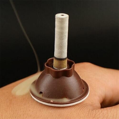 50pcs/set Women Moxibustion Stickers Self-stick Mini Moxa Candle Self-adhesive Points Body Massage Sticker Health Care 20#41