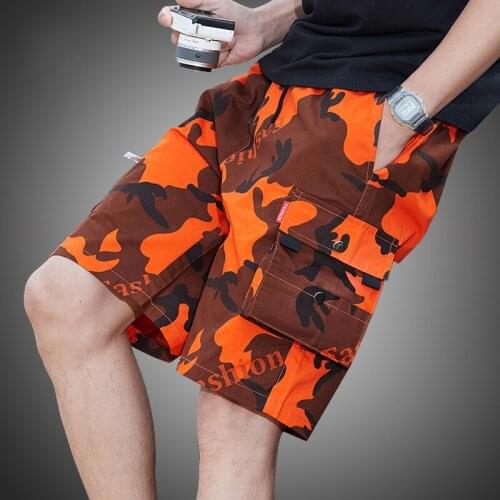 Summer Camo Men Cargo Shorts 2021 New Board Shorts Men Short Pants Brand Clothing Comfortable Men Cool Camouflage Cotton Casual