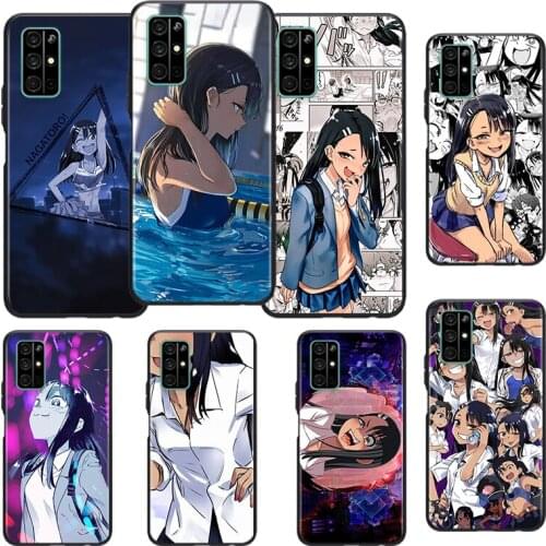 Nagatoro San Anime Silicone Cover For Huawei Honor 10i 10 9C 9A RU 9X 9N 9S 9 Pro Lite Play 3E V9 Black Phone Case