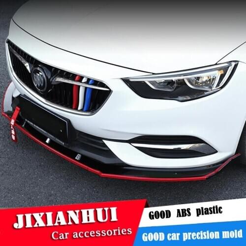 For Opel Insignia Body kit spoiler 2017-2019 For Insignia ABS Rear lip rear spoiler front Bumper Diffuser Bumpers Protector