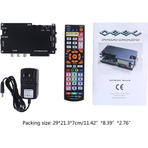 Enhanced Edition OSSC-X Converter HDMI-compatible for Video Conversion Game Consoles