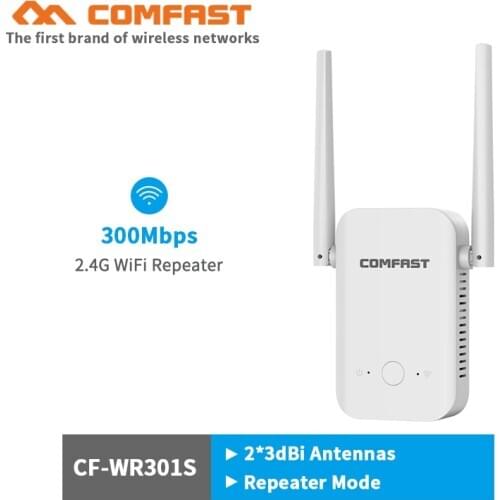 High Power Wifi Extender Wlan Wi-fi Amplifer 300Mbps WiFi repeater Booster 2.4GHz Wi Fi repetidor CF-WR301S wifi router antenna